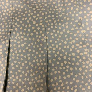 Banana Republic silk pleated skirt lined